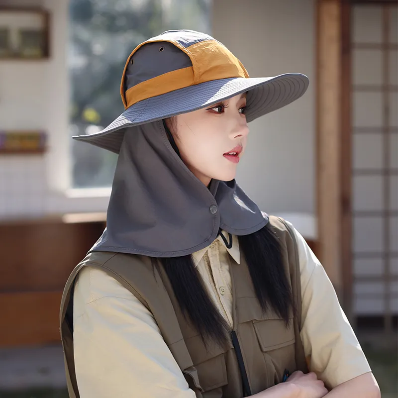 15 MINS Polyamide Bucket Hats Unisex-11