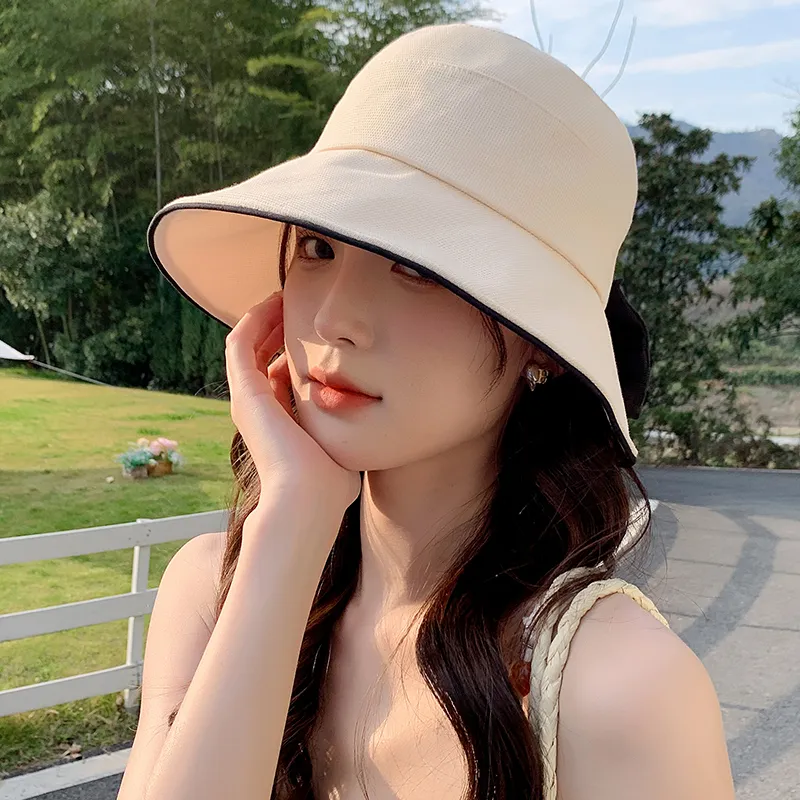 15 MINS Cotton Bucket Hats Women's-5