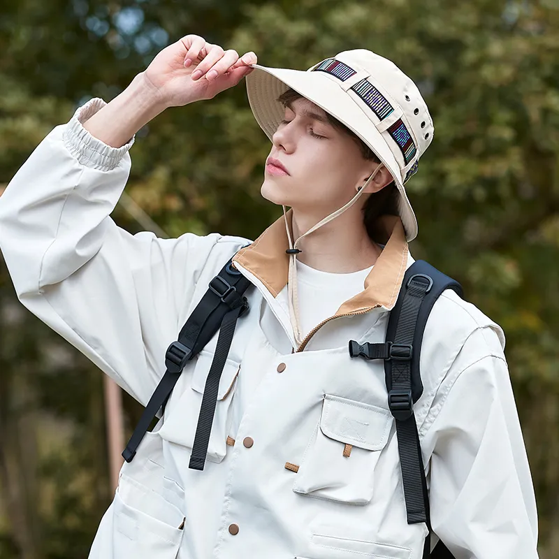 15 MINS Polyester Bucket Hats Unisex-6