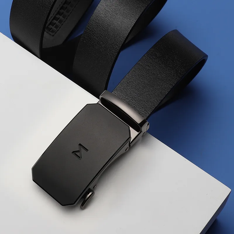 15 MINS Cow Split Leather Belts Men's Width  3.5cm-7