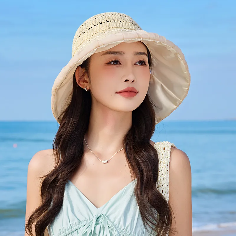 15 MINS Polyester Bucket Hats Women's-10