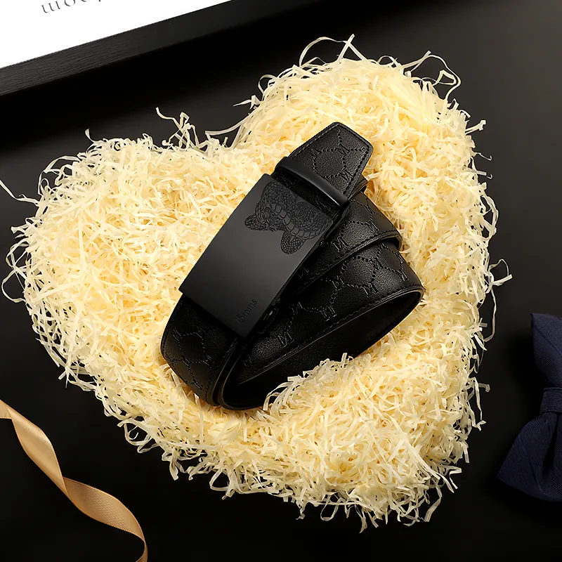 15 MINS Cow Split Leather Belts Men's Width  3.5cm-6