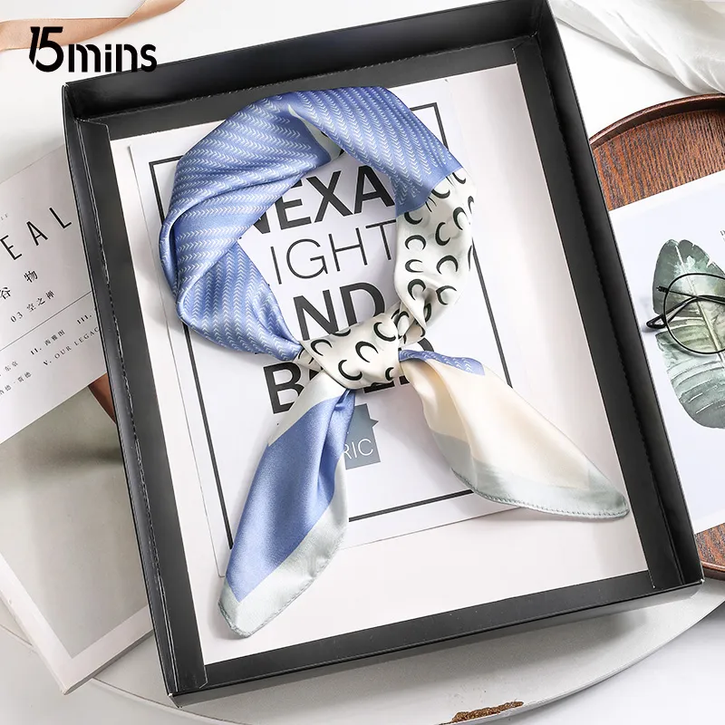 15 MINS Silk Scarves Women's-1