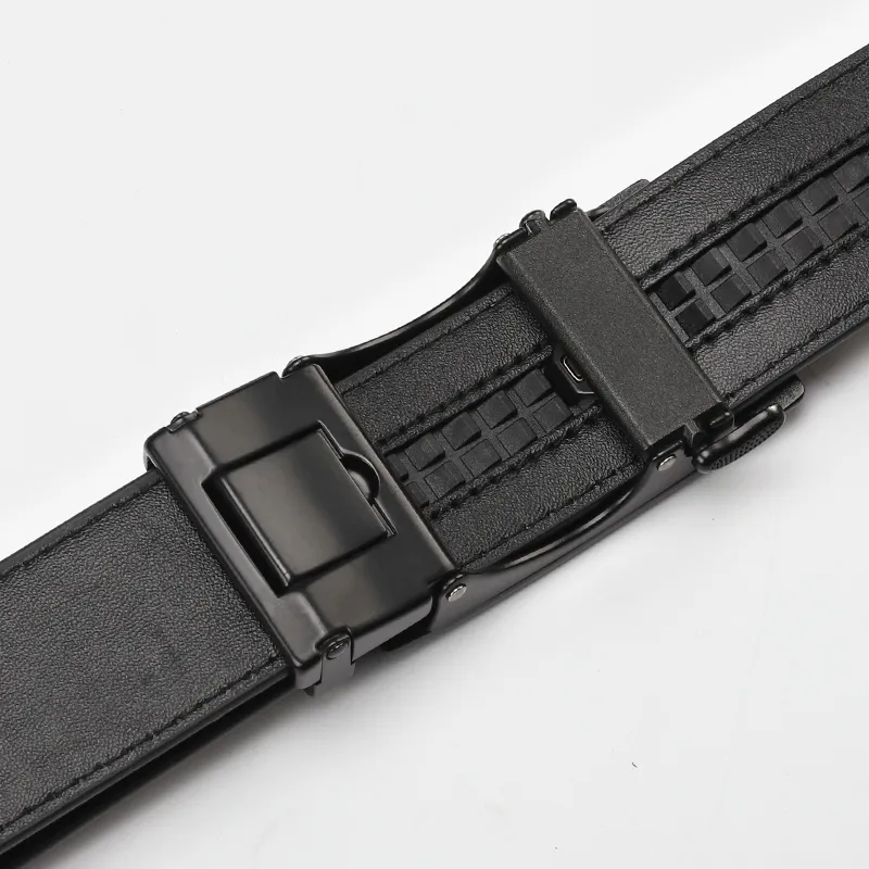 15 MINS Polyvinyl Chloride Leather Belts Men's Width 3.5cm-4