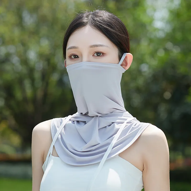 15 MINS Polyester Sun Protection Masks Women's-2