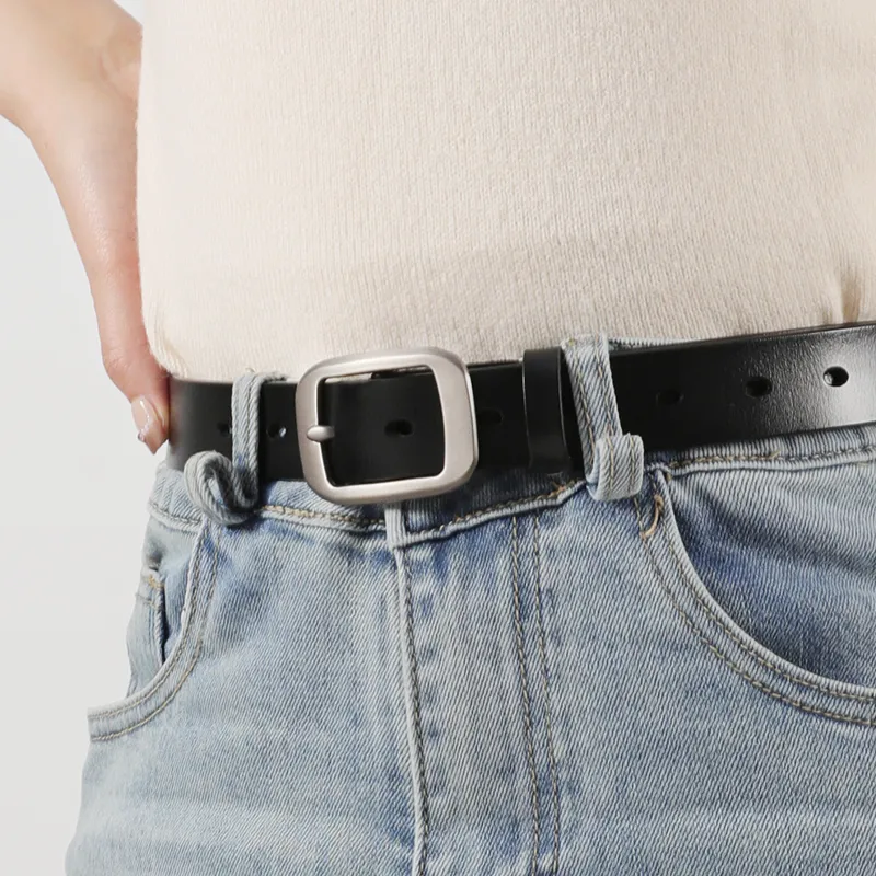 15 MINS PU Leather Belts Women's 2.8cm-6