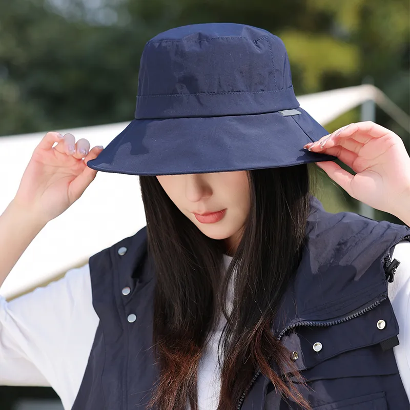 15 MINS Polyester Bucket Hats Women's-7