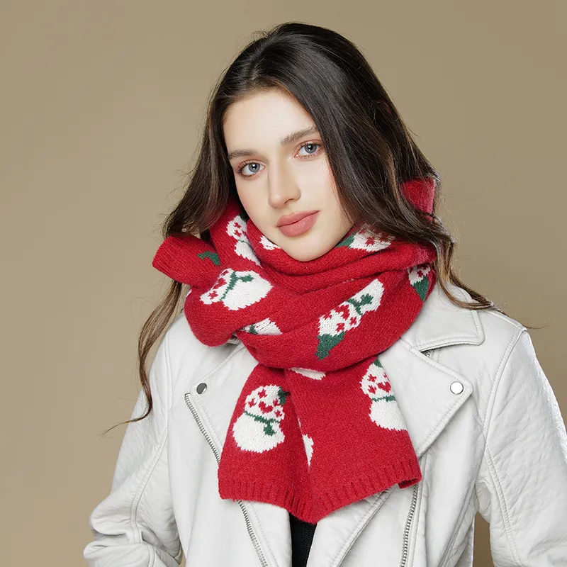 15 MINS Knit Scarves Unisex-1