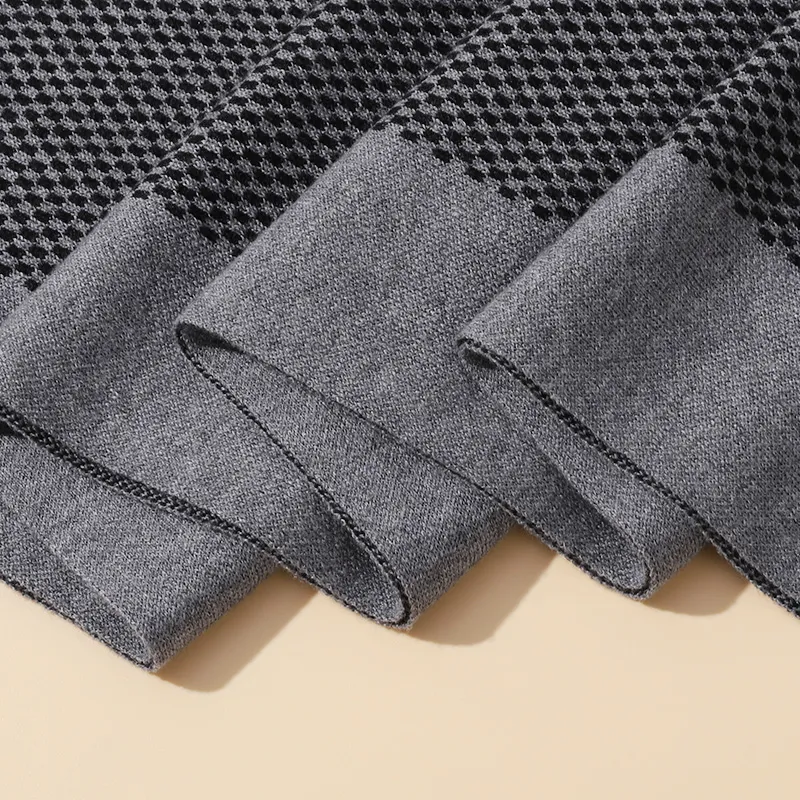 15 MINS Knit Scarves Unisex-3