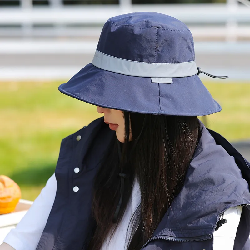 15 MINS Polyester Bucket Hats Women's-10