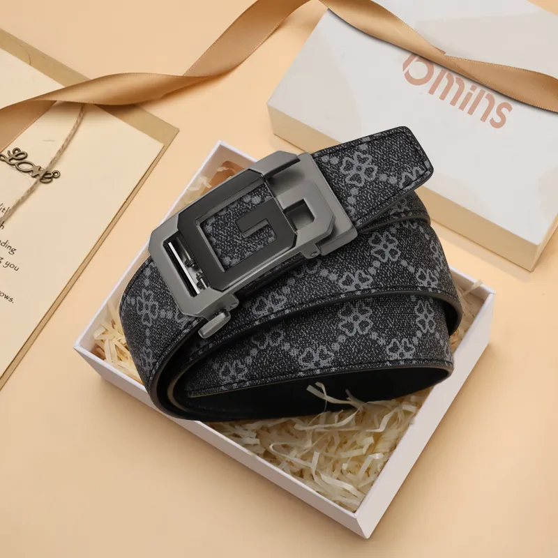 15 MINS Polyvinyl Chloride Leather Belts Men's 3.5cm-13