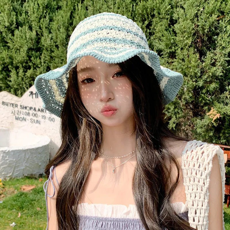 15 MINS Polyester Bucket Hats Women's-8