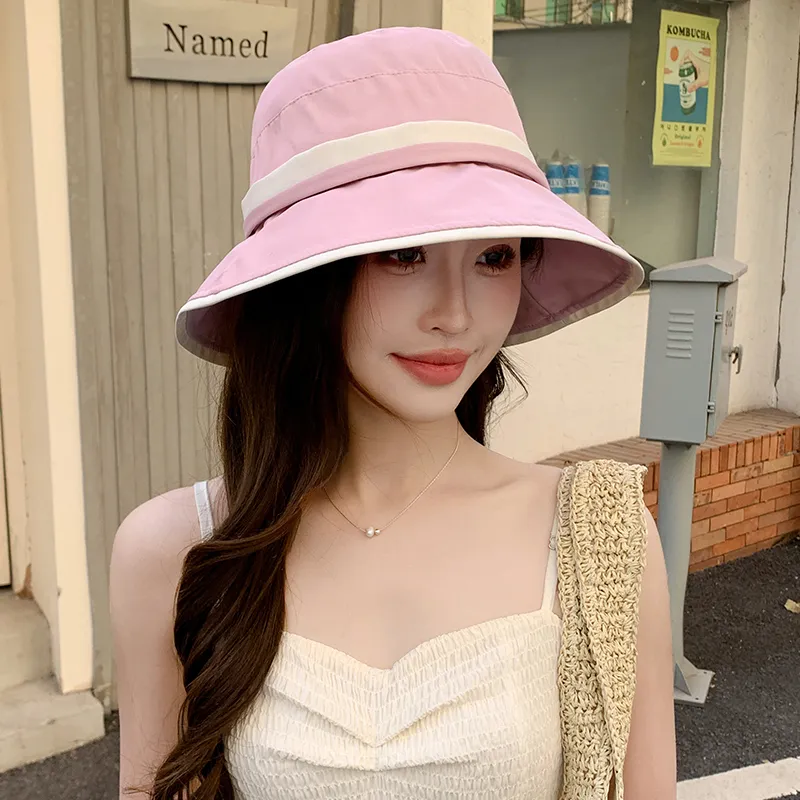 15 MINS Polyester Bucket Hats Women's-13