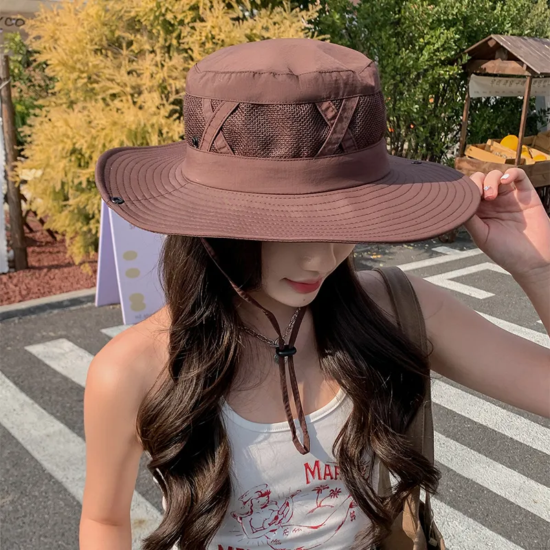 15 MINS Polyester Bucket Hats Unisex-10