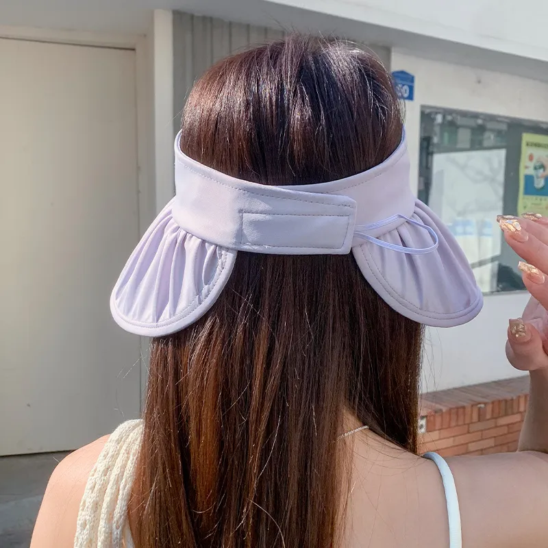 15 MINS Polyester Sun Protection Hats Women's-3