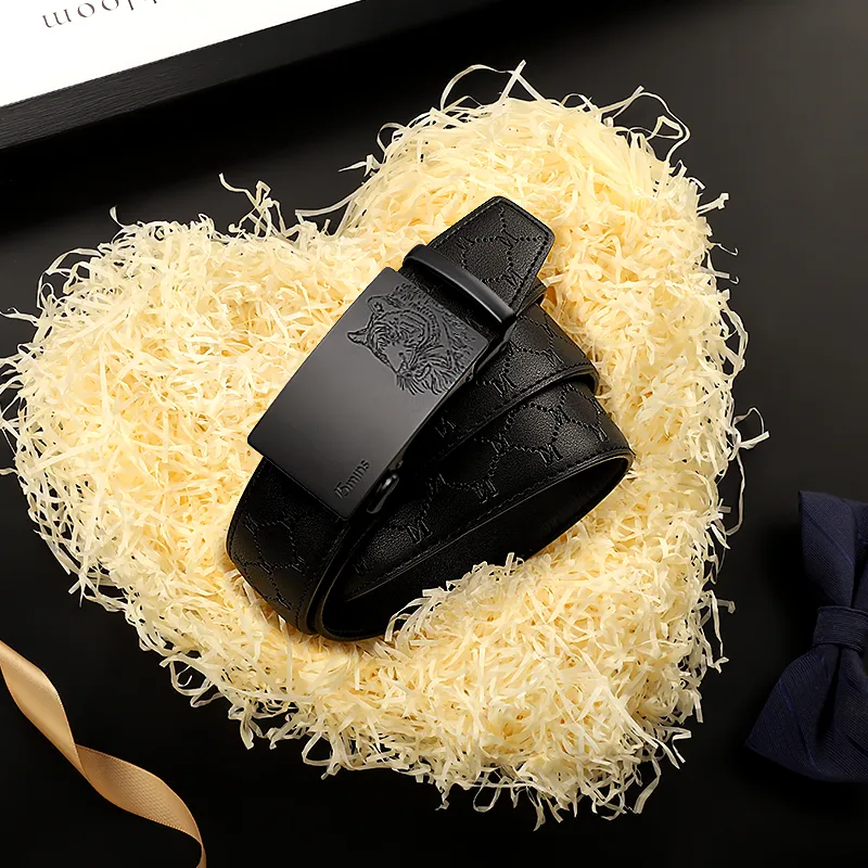 15 MINS Cow Split Leather Belts Men's Width  3.5cm-6