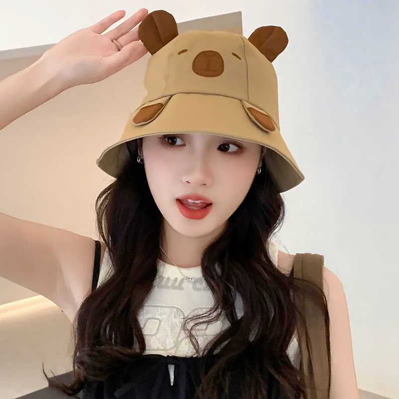 15 MINS Cotton Bucket Hats Women's-12