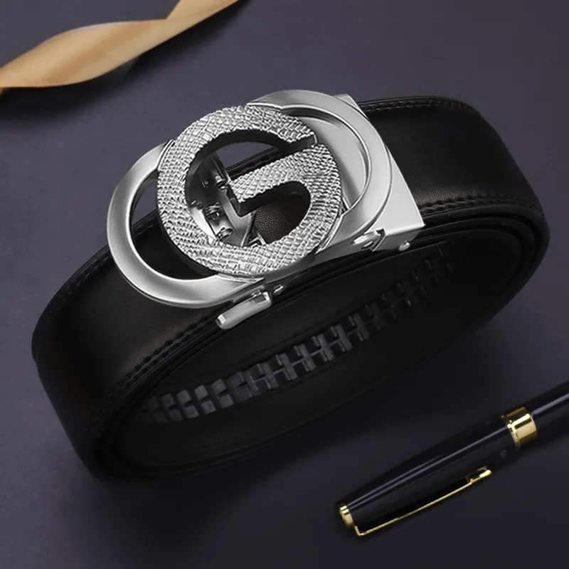 15 MINS Cow Split Leather Belts Men's Width  3.5cm-20