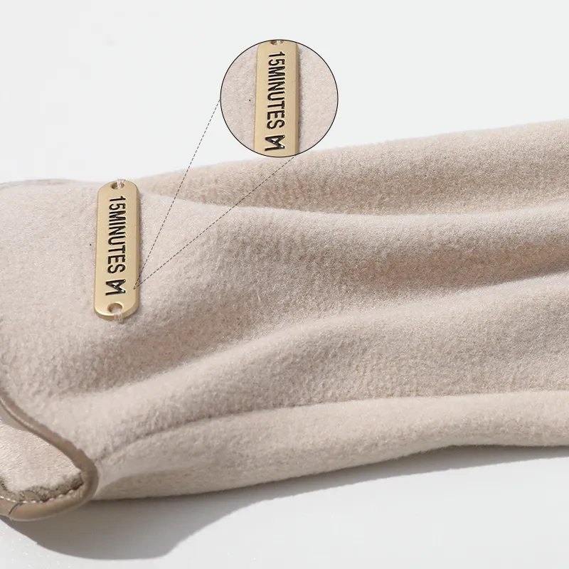 15 MINS 92% Polyester 8% Elastane Knit Gloves Women's-4