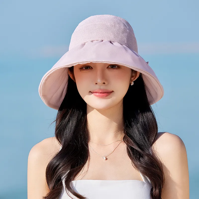 15 MINS Polyester Sun Protection Hats Women's-8