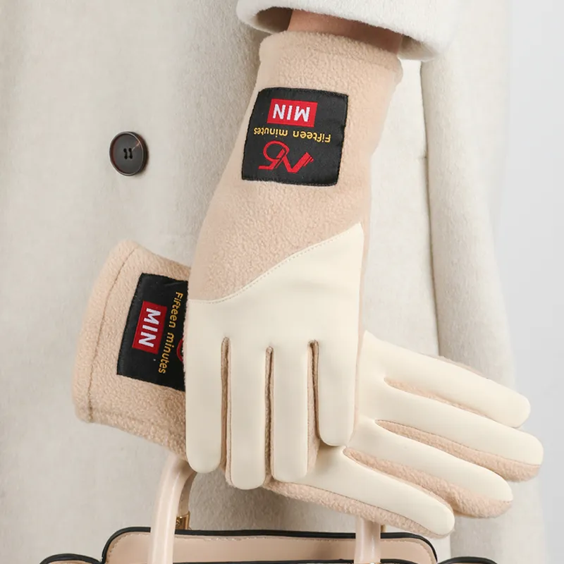 15 MINS Polyester Knit Gloves Unisex-2