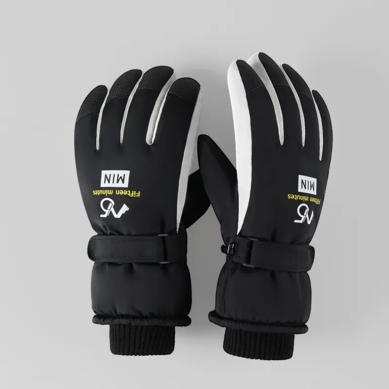 15 MINS Polyester Gloves Unisex Multiple Colors-1