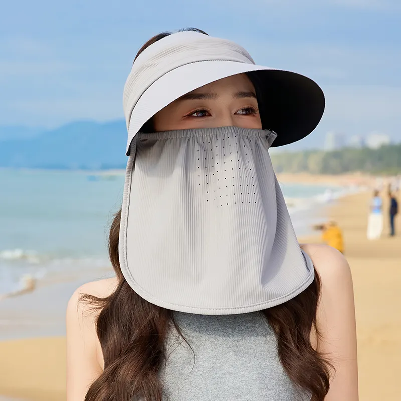 15 MINS Polyester Sun Protection Hats Women's-1