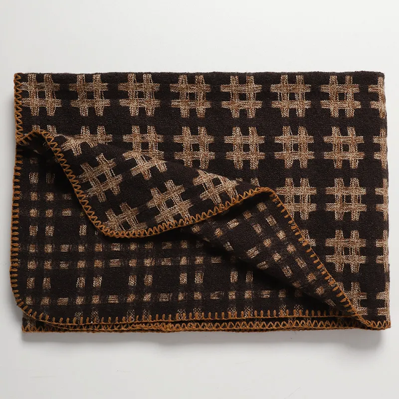 15 MINS Knit Scarves Men-5