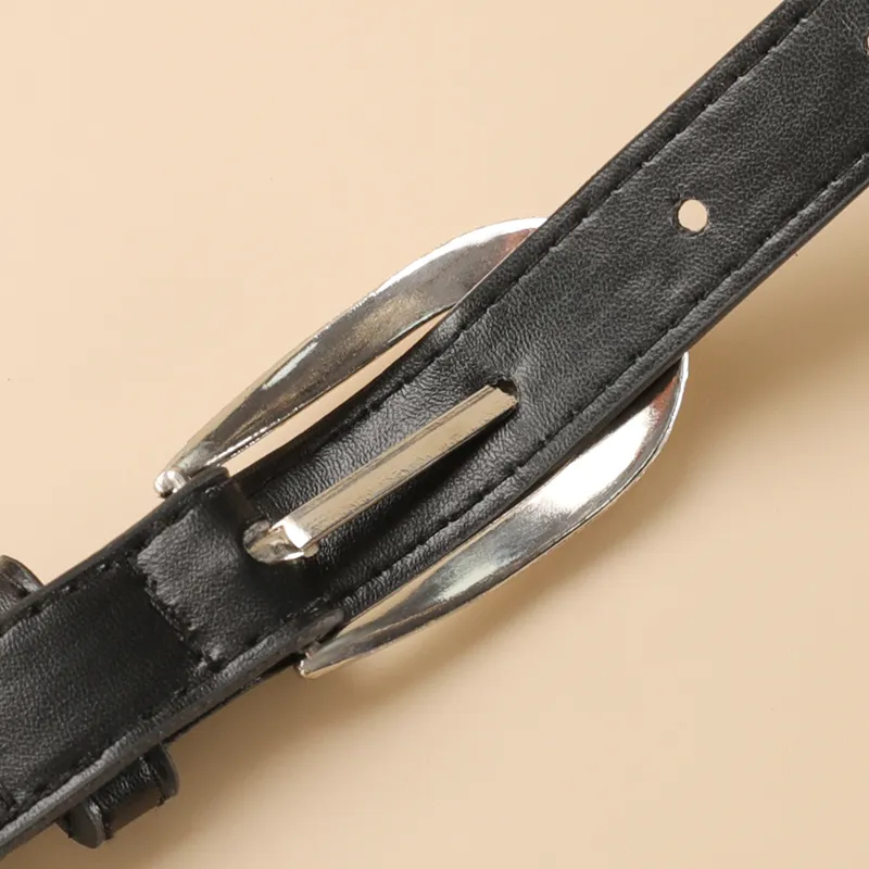 15 MINS PU Leather Belts Women's Width 1.8cm-2