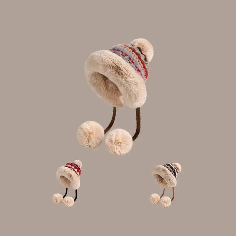 15 MINS Polyester Beanies Women's-3