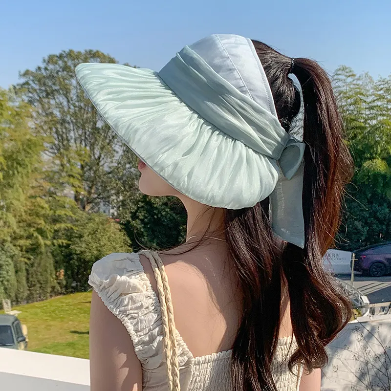 15 MINS Polyester Sun Protection Hats Women's-5