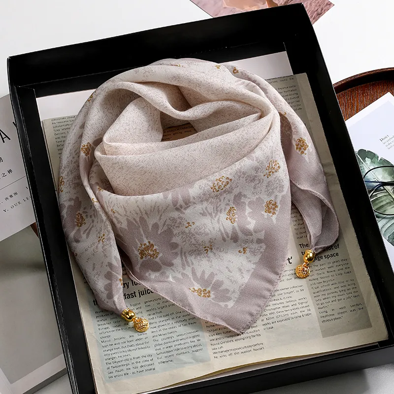 15 MINS Silk Scarves Women's-11