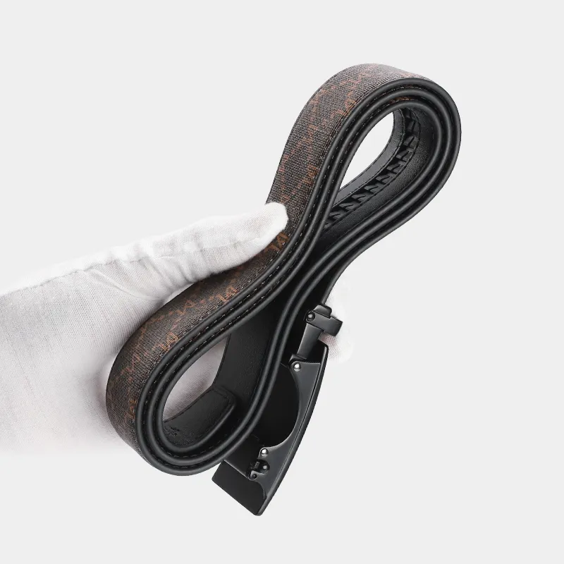 15 MINS Polyvinyl Chloride Leather Belts Men's Width 3.5cm-12