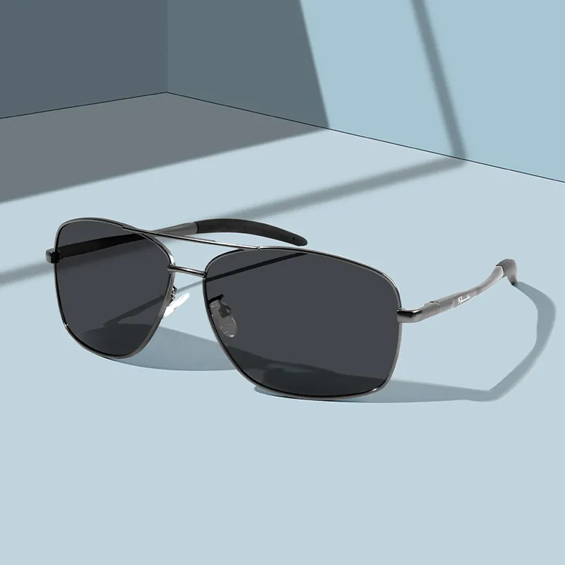 15 MINS Metal Square Sunglasses Unisex-2