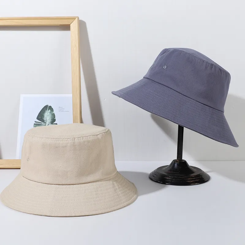 15 MINS Cotton Bucket Hats Unisex-2