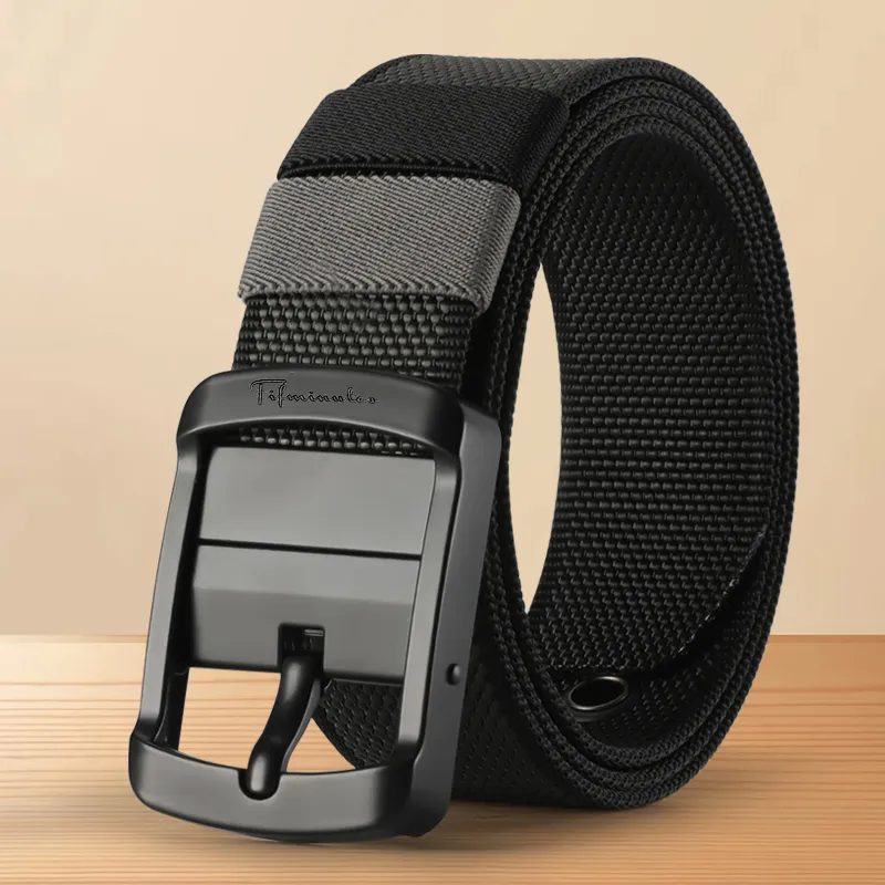 15 MINS Fabric Belt Men's Width 3.8cm-1
