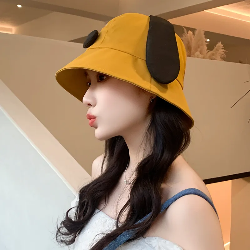 15 MINS Cotton Bucket Hats Women's-7