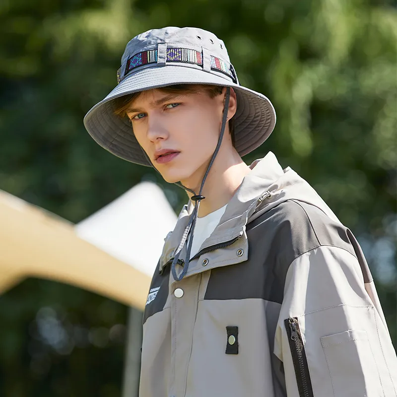 15 MINS Polyester Bucket Hats Unisex-8