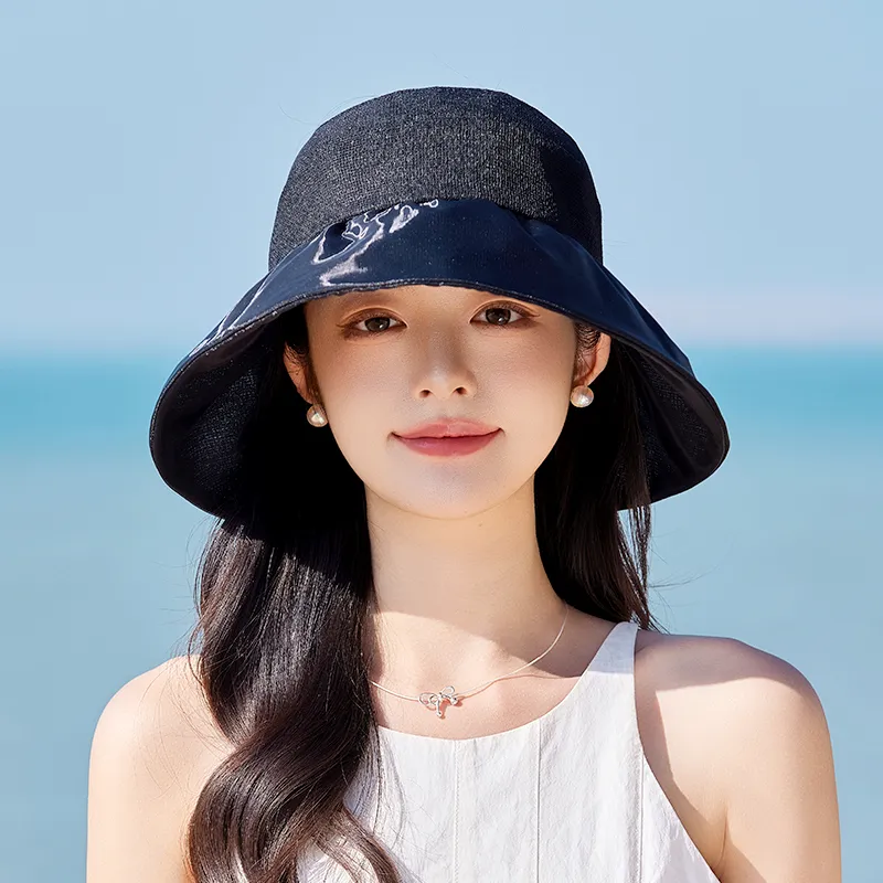 15 MINS Polyester Sun Protection Hats Women's-6