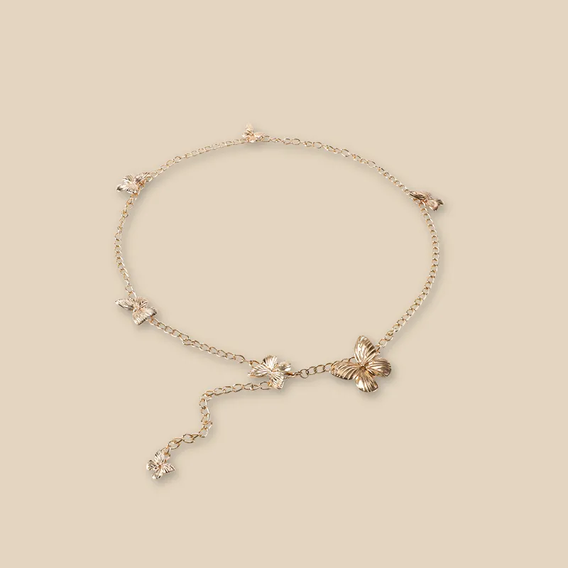 15 MINS Alloy Waist Chains Women's One Size-2