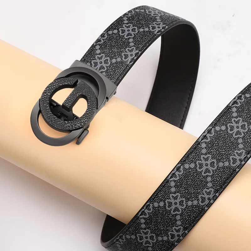 15 MINS Polyvinyl Chloride Leather Belts Men's Width 3.5cm-2