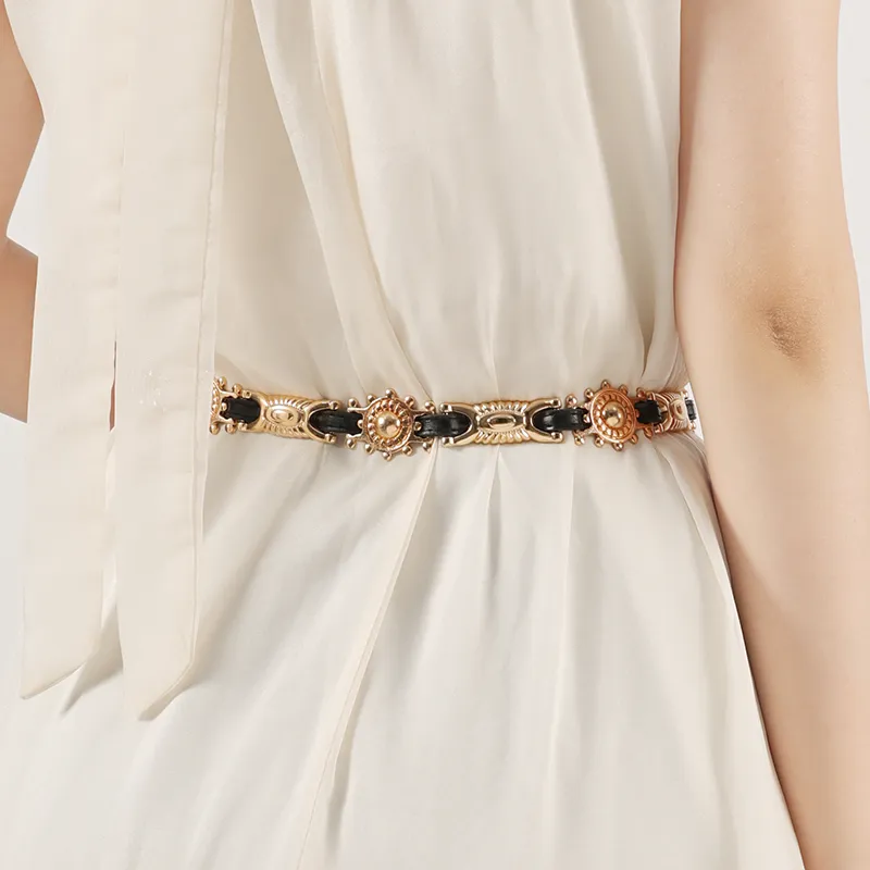 15 MINS PU Leather Belts Women's Width 1.8cm-5