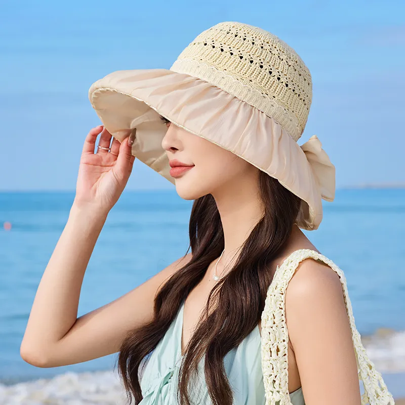 15 MINS Polyester Bucket Hats Women's-7