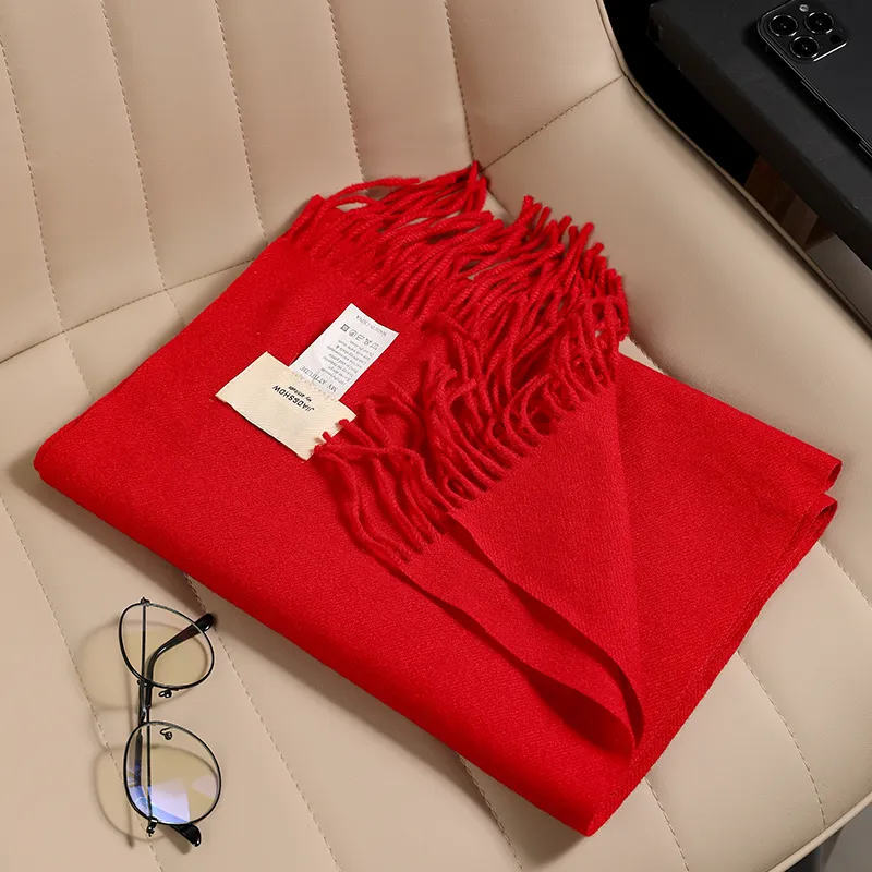 15 MINS Knit Scarves Unisex-2
