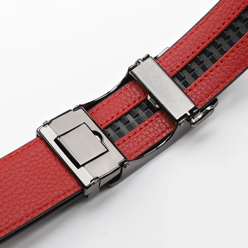 15 MINS Cow Split Leather Leather Belts Men's Width  3.5cm-5