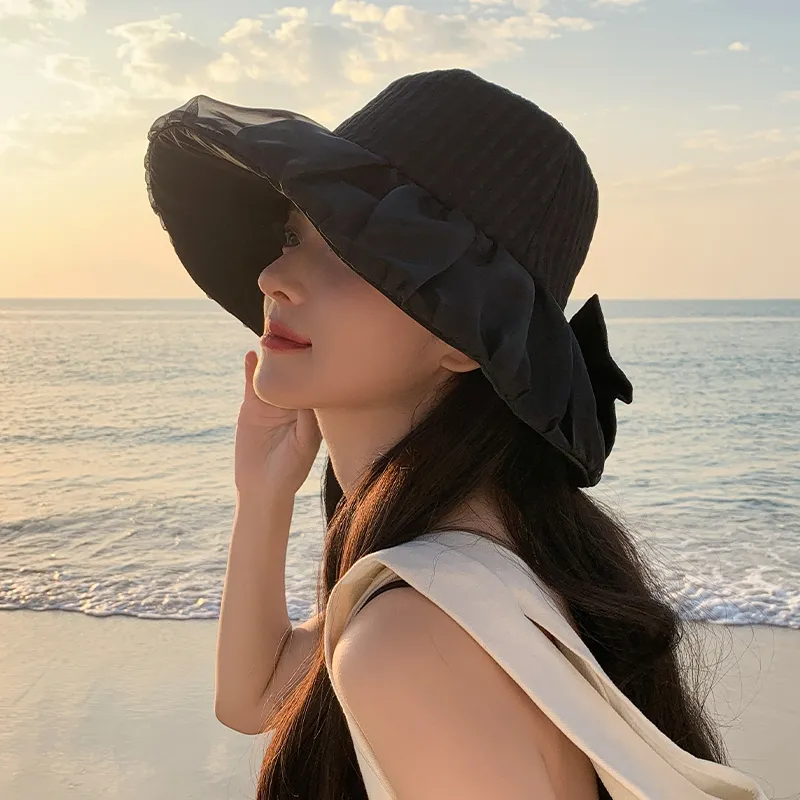 15 MINS Polyester Bucket Hats Women's-12
