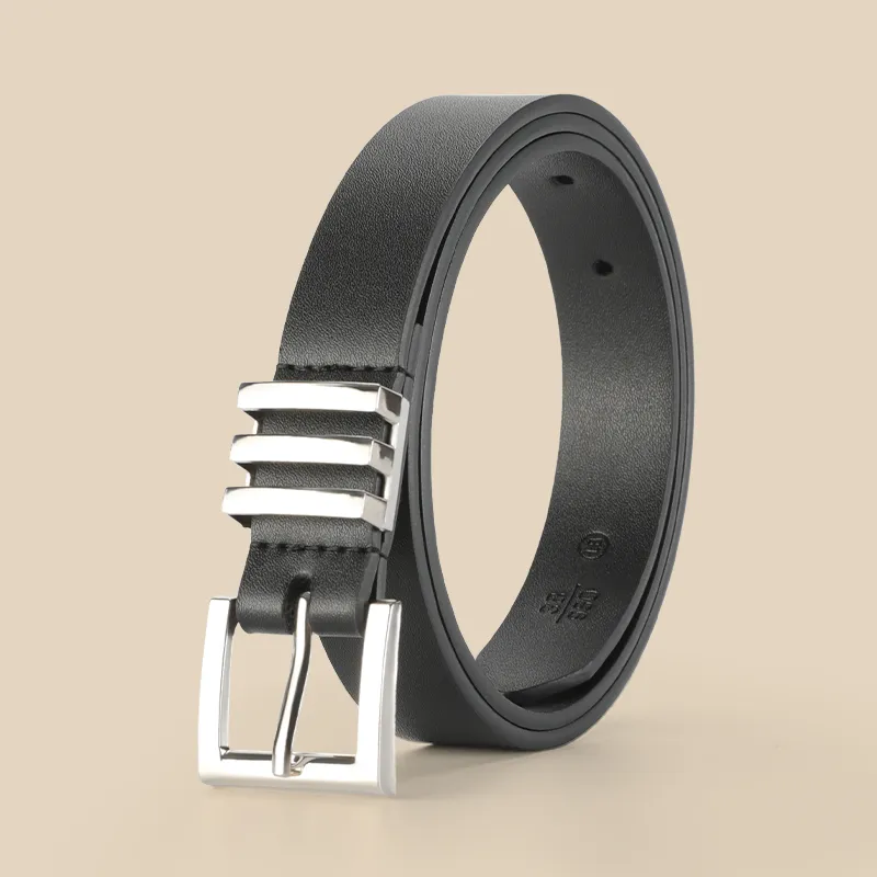 15 MINS PU Leather Belts Women's Width 2.3cm-2