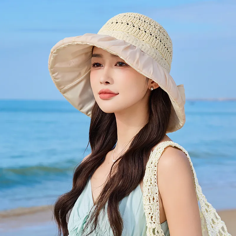 15 MINS Polyester Bucket Hats Women's-6