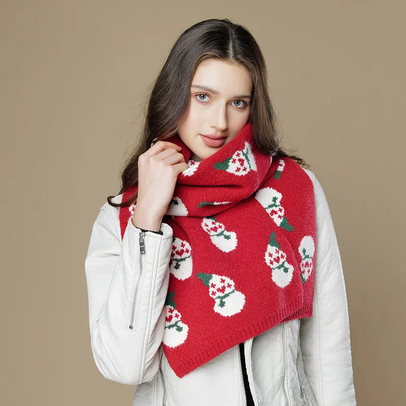 15 MINS Knit Scarves Unisex-3