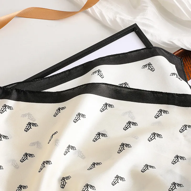 15 MINS Silk Scarves Women's-11